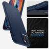 Spigen Liquid Air - tok iPhone 14 készülékhez (sötétkék)
