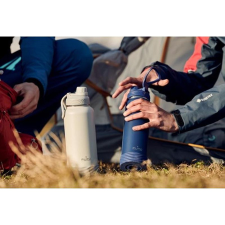 PURO Outdoor - Butelka termiczna ze stali nierdzewnej 500 ml (Light Grey)