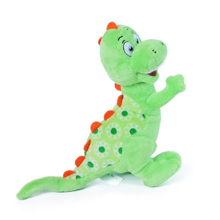 MASKOTKA PLUSZOWA DINOZAUR 20 CM, Zielony Pluszak, Miękki Dino, ECO, Rappa