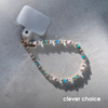 Crong Phone Charm Color Crystals – zawieszka z kolorowymi kryształkami i adapterem do telefonu