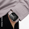 Crong Liquid - Pánt Apple Watch-hoz 38/40/41 mm (levendula szürke)