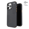 Speck Presidio2 Grip ClickLock & MagSafe - iPhone 15 Pro Max Tasche (Holzkohle Grau / Cool Bronze)