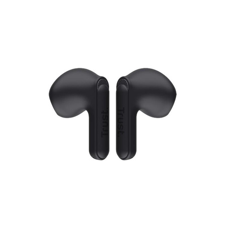 Trust Yavi - TWS Casque intra-auriculaire sans fil Bluetooth avec étui de chargement et ENC (noir)