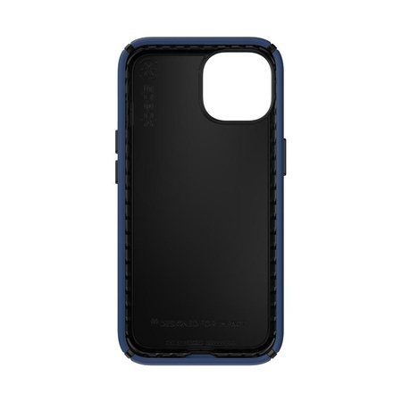 Speck Presidio2 Pro - Coque antibactérienne pour iPhone 14 / iPhone 13 (Bleu côtier / Noir / Blanc)