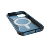 X-Doria Raptic Fort Built MagSafe - Boîtier blindé iPhone 14 (Chute testée 6m) (Bleu Marine)