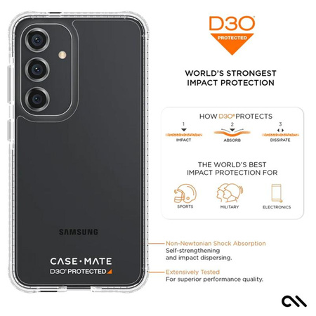 Case-Mate Ultra Tough Clear D3O - Samsung Galaxy S24 Gehäuse (Transparent)