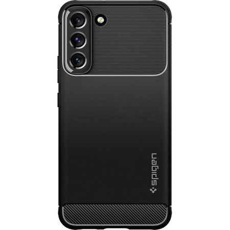 Spigen Rugged Armor - Etui pour Samsung Galaxy S22 (Noir)