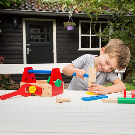 New Classic Toys - Werkzeugkasten aus Holz
