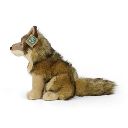 Rappa - Plüss valósághű kabala Coyote ülő 24 cm Környezetbarát