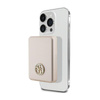 Guess 4G Strassed Metal Logo MagSafe - Power Bank induktiv 3000 mAh 5W MagSafe (gold)