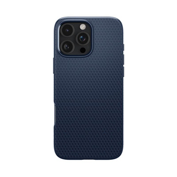 Spigen Liquid Air - Coque pour iPhone 16 Pro (Bleu marine)