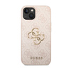 Guess 4G Big Metal Logo - Coque pour iPhone 15 Plus (rose)