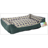 Weiches Sofabett für Hunde 75 x 58 x 19 cm roz. L (grün)