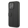 BMW Booktype M Carbon Stripe - Etui iPhone 13 Pro Max (czarny)