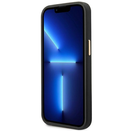 Guess 4G Metal Camera Outline Case - Coque pour iPhone 14 Plus (Noir)