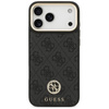 Guess 4G Strass Logo MagSafe - Pouzdro iPhone 17 Pro Max (černé)