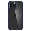 Spigen Ultra Hybrid - Coque pour iPhone 15 Pro (Bleu marine)