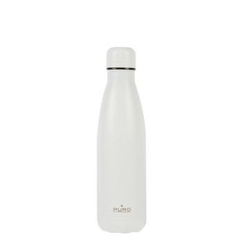 PURO ICON - Butelka termiczna ze stali nierdzewnej 500 ml (White) (Powder Coating)