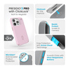 Speck Presidio2 Pro ClickLock & MagSafe - iPhone 15 Pro Case (Soft Lilac/Carnation Petal)