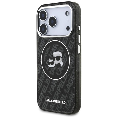 ETUI DO IPHONE 17 PRO do MAGSAFE KARL LAGERFELD ORYGINALNE CZARNE MODNE