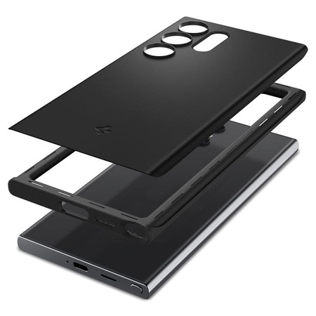 Spigen Thin Fit - Etui do Samsung Galaxy S24 Ultra (Czarny)