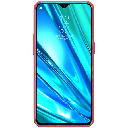 Nillkin Super Frosted Shield - Realme 5 Pro / Realme Q Case (Bright Red)