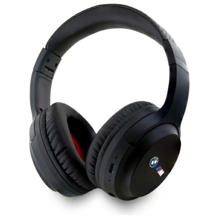 BMW Printed Logos - Kabellose Over-Ear Bluetooth Kopfhörer ENC (Schwarz)