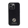 Guess 4G Strass Metal Logo - iPhone 15 Pro Case (black)