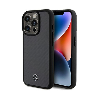 Mercedes Carbon Fiber Dynamic - iPhone 15 Pro Case (black)