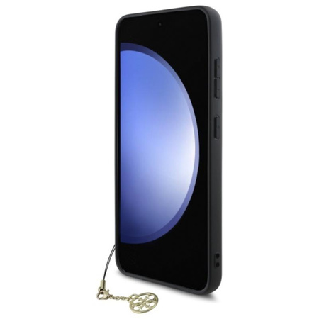 Guess 4G Charms Collection - Pouzdro pro Samsung Galaxy S24 FE (hnědá)