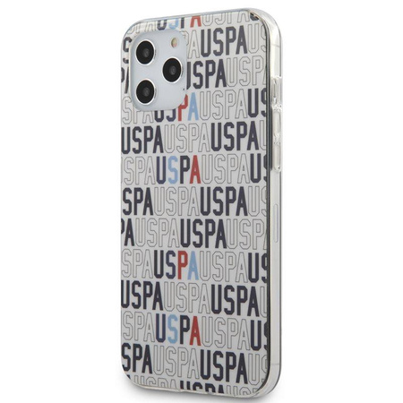US Polo Assn Logo Mania - iPhone 12 Pro Max Case (white)