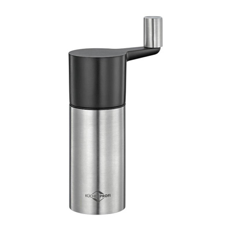 Küchenprofi Charlotte – Muskatmühle mit Kurbel aus Edelstahl 15×4,5 cm
