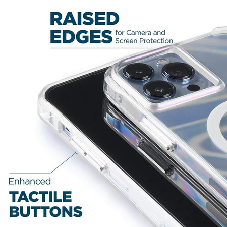 Case-Mate Seifenblase MagSafe - iPhone 14 Pro Tasche (irisierend)