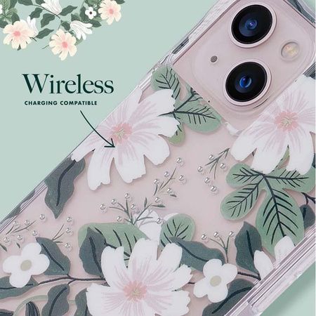 Rifle Paper Clear - iPhone 14 Plus Case (Willow)