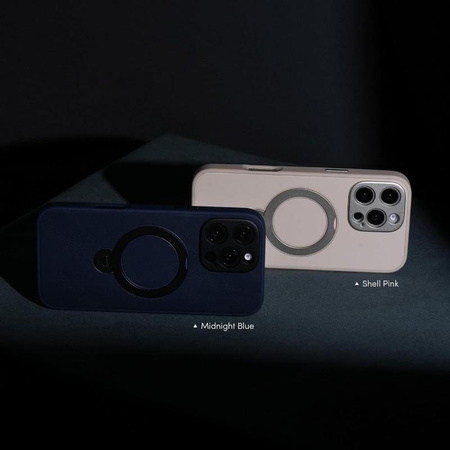 Moshi Kameleon MagSafe - Etui iPhone 16 Pro Max z funkcją podstawki (Midnight Blue)