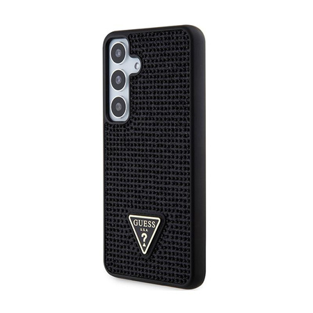 Guess Rhinestone Triangle - Samsung Galaxy S24 Case (black)