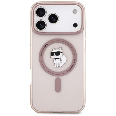 Karl Lagerfeld IML Choupette MagSafe - Case for iPhone 17 Pro Max (pink)