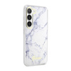 Guess Marble Collection - Etui Samsung Galaxy S23 (biały)