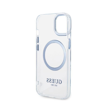 Guess Metal Outline Magsafe - iPhone 14 Plus Case (transparent)