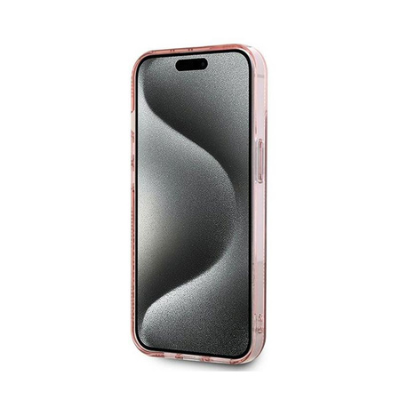 Karl Lagerfeld IML Choupette Head & Monogram - iPhone 13 Case (pink)