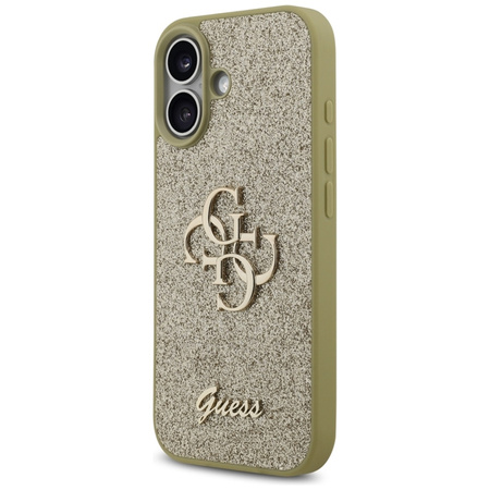 Guess Fixed Glitter Big 4G - Hülle iPhone 17 (gold)