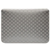 Karl Lagerfeld NFT Saffiano Monogram Iconic Karl Sleeve - 14" Notebook Case (Silver)