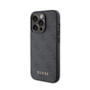 Guess 4G Metal Gold Logo - Coque iPhone 15 Pro (grise)