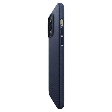 Spigen Mag Armor - Coque pour iPhone 14 Pro Max (Bleu marine)