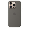 Apple Silicone Case - Coque en silicone avec MagSafe pour iPhone 16 Pro (Mountain Grey)