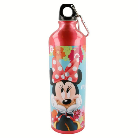 Minnie Mouse - Aluminiumflasche mit Karabiner 750 ml