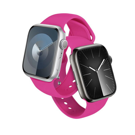 Crong Liquid - Armband für Apple Watch 38/40/41/42 mm (rosa)