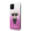 Karl Lagerfeld Iconic Karl Gradient - iPhone 11 Pro Tasche (rosa)