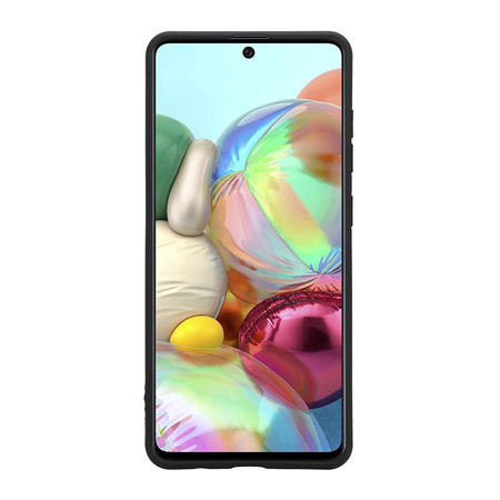 Crong Color Hülle - Samsung Galaxy A71 Gehäuse (schwarz)