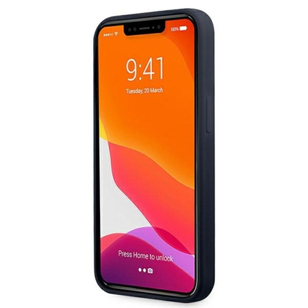 Mercedes Silicone Line - Etui iPhone 13 Pro (granatowy)